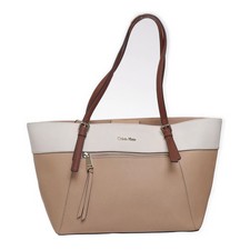 Calvin Klein, torebka, unisex (dorośli), beżowa, 31, 14,5, 26 cm #twQ na sprzedaż  PL