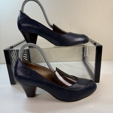 Clarks navy blue for sale  BEDFORD