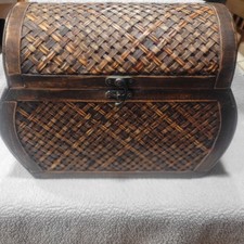 Wood bamboo weave for sale  Oakdale