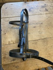 Jeffries black cavesson for sale  GLASTONBURY