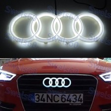 Emblema de LED X1 para Audi grade cromada capô frontal A1 A3 A4 A5 A6 A7 Q3 Q5 Q7 branco comprar usado  Enviando para Brazil