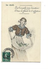 Illustration young fishmonger d'occasion  Expédié en Belgium