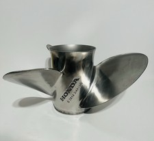 Hélice de popa de aço inoxidável fabricante de equipamento original Honda S 3 x 14 3/4 x 19R, usado comprar usado  Enviando para Brazil
