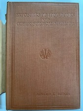 Usado, Exposições de ossos longos e outros métodos cirúrgicos por Arnold K. Henry 1927 comprar usado  Enviando para Brazil
