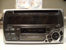 Receptor CD MD As-Is ADX5455 2DIN AUX Clarion ADDZEST Vintage Raro Retrô Testado comprar usado  Enviando para Brazil