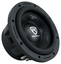 Subwoofer Rockville W8K6D4 V2 8" 1400w pico áudio veicular duplo 4-Ohm sub 350w RMS comprar usado  Enviando para Brazil