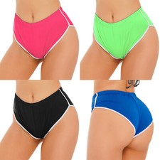Shorts de treino feminino golfinho booty shorts esportes corrida academia ioga calças curtas, usado comprar usado  Enviando para Brazil