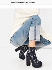 Zara stiefeletten plateauboots gebraucht kaufen  Hersbruck