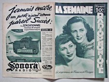 Couverture semaine radiophoniq d'occasion  Compiègne