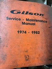 Oem gilson service for sale  Lapeer