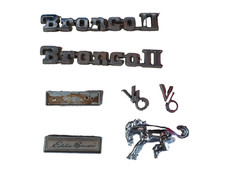 (7 peças) 84-90 Ford Bronco ii 2 BR2 2.9 V6 emblema emblemas cavalo Bucking Eddie Bauer comprar usado  Enviando para Brazil