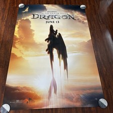 Pôster de filme COMO TREINAR SEU DRAGÃO 2025 Flying Up Universal Bus Stop 48x70 polegadas, usado comprar usado  Enviando para Brazil