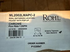 Rohl ml2002lmapc bathroom for sale  Albany
