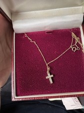 Samuel diamond cross for sale  WICK