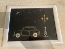Wandbild 28x22cm uhrteile gebraucht kaufen  Perl
