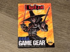 Folheto manual de instruções Chakan Sega Game Gear autêntico comprar usado Folheto manual de instruções Chakan Sega Game Gear autêntico comprar usado  Enviando para Brazil