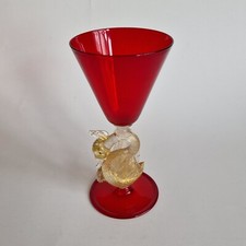 Salviati murano ruby for sale  WALLASEY