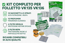 Sacchetti folletto vk135 usato  Carsoli