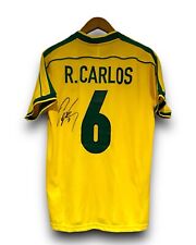 Camisa Brasil assinada por Roberto Carlos PROVA DE VÍDEO E CERTIFICADO DE AUTENTICIDADE comprar usado  Enviando para Brazil