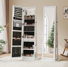White jewelry organiser for sale  DERBY