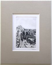 Gravure eau forte d'occasion  Martigues