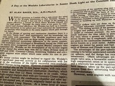 Weslake laboratories sussex for sale  BRIGHTON