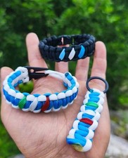 Bracciali portachiavi paracord usato  Veroli