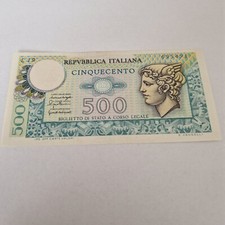 Banconota 500 lire usato  Pavone Canavese