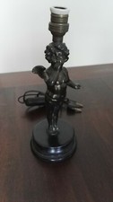 Portalampada vintage putto usato  Torino