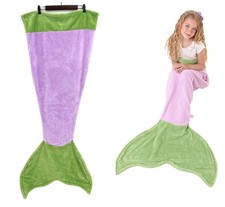 Mermaid tail blanket for sale  Clinton Township