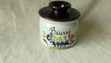 Beurrier eau faïence d'occasion  Mont-Saint-Aignan