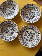 4xmeissen speiseteller zwiebel gebraucht kaufen  Stuttgart