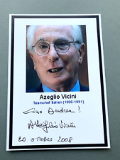 Usado, AZEGLIO VICINI (†2018) WM-Trainer 1990 Italien signed Foto 10x14 Autogramm comprar usado  Enviando para Brazil