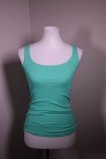 Regata feminina American Apparel nova verde-petróleo água em perfeito estado com nervuras pequena P comprar usado  Enviando para Brazil