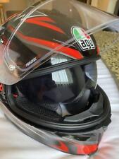 Capacete AGV Full Face tamanho S preto/vermelho #QOGIDO, usado comprar usado  Enviando para Brazil