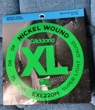 Addario bass guitar for sale  BILLINGHAM