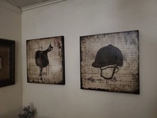 Wall art equestrian for sale  Bellville