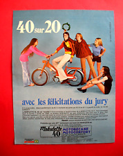 Publicite presse motobecane d'occasion  Mazamet