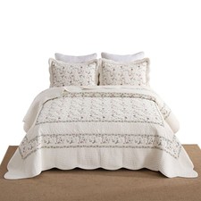 3pcs cotton embroidery for sale  Whittier