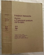 Nietzsche aurora frammenti usato  Italia