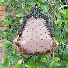 Vtg champagne beaded for sale  Richland