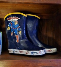 Botas de Borracha Vintage Século 25 Buck Rogers 1979 Tamanho 12 Meninos Era Gil Gerard Mego comprar usado  Enviando para Brazil