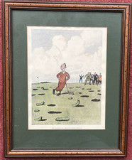 Framed coloured print for sale  ORMSKIRK