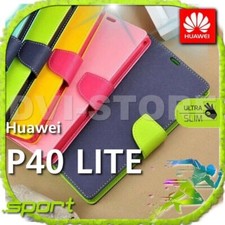 COVER per Huawei P40 Lite Custodia 360° SPORTIVA Libro Portafoglio Magnetica usato  Urbisaglia