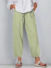 Ladies trousers linen for sale  UK