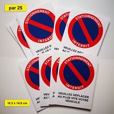 Autocollants stationnement int d'occasion  Paris VII