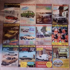 Riviste quattroruote 1977 usato  Roma