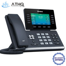 Yealink SIP-T54W 16 linhas tela colorida telefone VoIP empresarial com Bluetooth, Wi-Fi, usado comprar usado  Enviando para Brazil