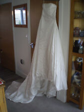 Strapless white wedding for sale  WORKSOP