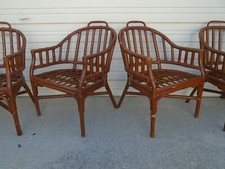 Pair bamboo chairs for sale  Sarasota